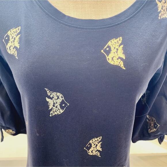 LILLY PULITZER PIMA COTTON PRESTON ANGELFISH DRESS SIZE MED - Picture 6 of 6